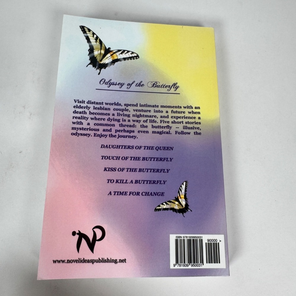 Odyssey of the Butterfly Fran Heckrotte Paperback 2013 Short Stories LGBTQ - Picture 2 of 5